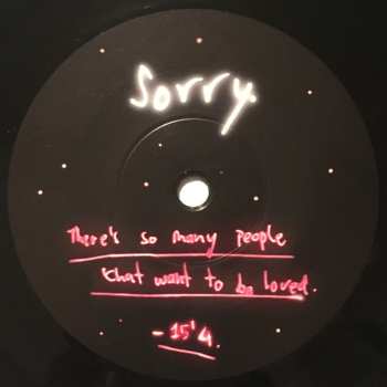 SP Sorry: There's So Many People That Want To Be Loved