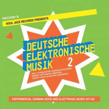 2LP Various: Deutsche Elektronische Musik 2 (Experimental German Rock And Electronic Musik 1971-83) (Record B)