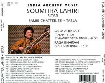 CD Samir Chatterjee: Raga Ahir Lalit / Bhairavi