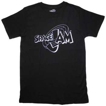 Merch Space Jam 2: Camiseta Retro B&w Logo Space Jam