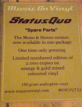 2LP Status Quo: Spare Parts LTD | NUM | CLR