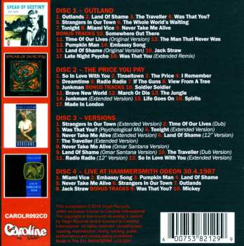 4CD/Caja Spear Of Destiny: The Virgin Years