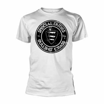 Merch Special Duties: Camiseta Bullshit Crass (white)