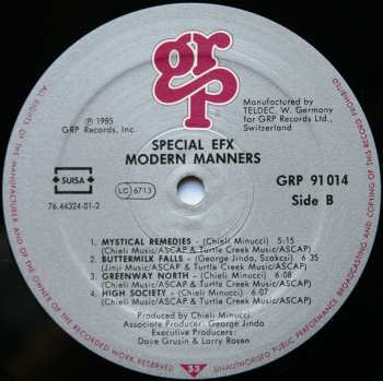 LP Special EFX: Modern Manners