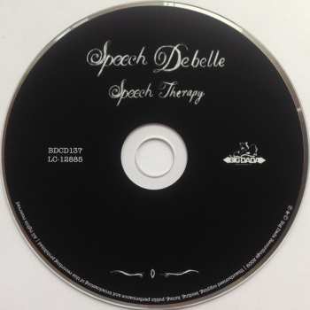 CD Speech Debelle: Speech Therapy LTD