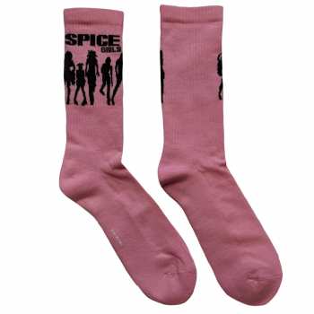 Mercancía Spice Girls: The Spice Girls Unisex Ankle Socks: Silhouette (uk Size 7 - 11) 42 - 47