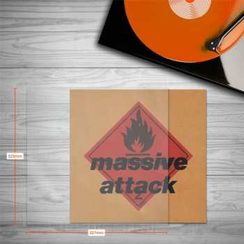 Técnica de áudio Spincare Density 12 Inch 400g Polythene Outer Vinyl Record Sleeves - 50 Ks