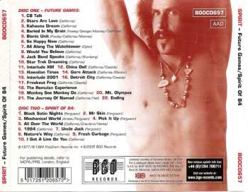 2CD Spirit: Future Games / Spirit Of 84