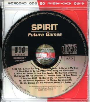 2CD Spirit: Future Games / Spirit Of 84