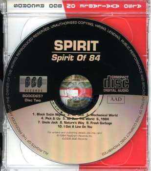 2CD Spirit: Future Games / Spirit Of 84
