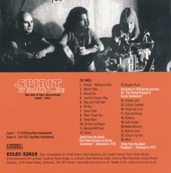 5CD/Caja Spirit: It Shall Be: The Ode & Epic Recordings 1968-1972