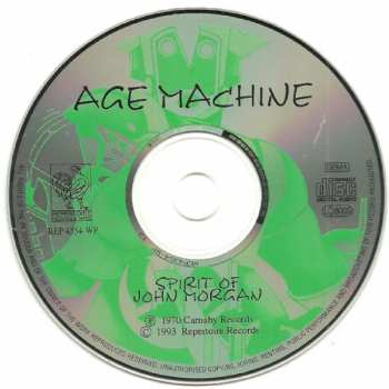 CD Spirit Of John Morgan: Age Machine