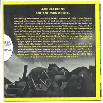 CD Spirit Of John Morgan: Age Machine