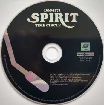 2CD Spirit: Time Circle (1968-1972)