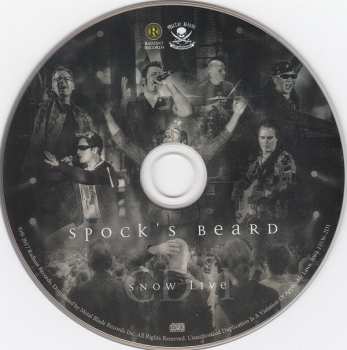2CD/2DVD/2Blu-ray Spock's Beard: Snow Live DLX | LTD