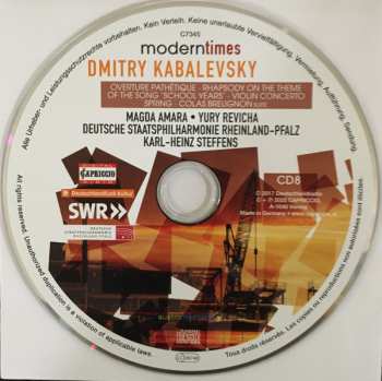 10CD/DVD/Caja Staatsphilharmonie Rheinland-Pfalz: Modern Times Edition