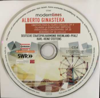10CD/DVD/Caja Staatsphilharmonie Rheinland-Pfalz: Modern Times Edition
