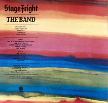 LP/2CD/SP/Caja/Blu-ray The Band: Stage Fright DLX