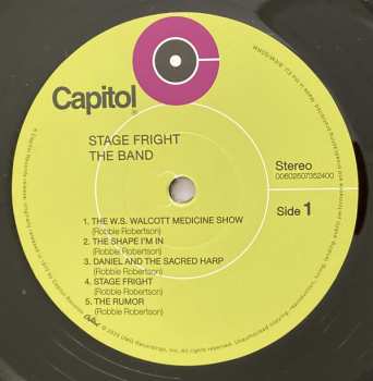 LP/2CD/SP/Caja/Blu-ray The Band: Stage Fright DLX