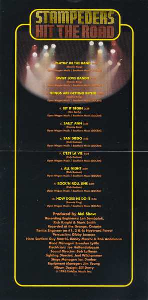 CD The Stampeders: Hit The Road