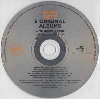 5CD/Caja Stan Getz: 5 Original Albums, Vol. 2