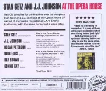 CD Stan Getz: At The Opera House