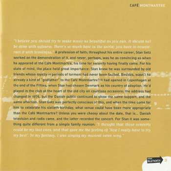 CD Stan Getz: Café Montmartre