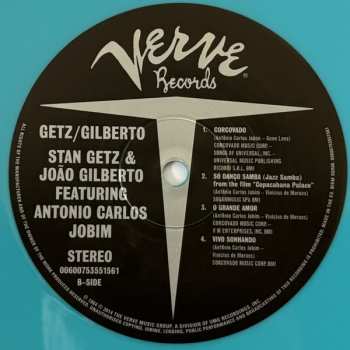 LP João Gilberto: Getz / Gilberto CLR