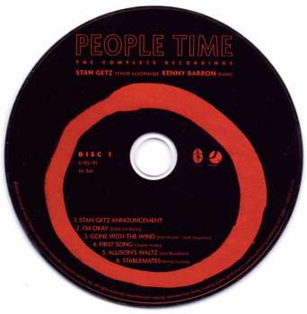 7CD/Caja Stan Getz: People Time (The Complete Recordings)