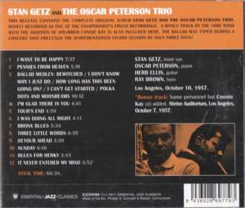 CD Stan Getz: Stan Getz And The Oscar Peterson Trio