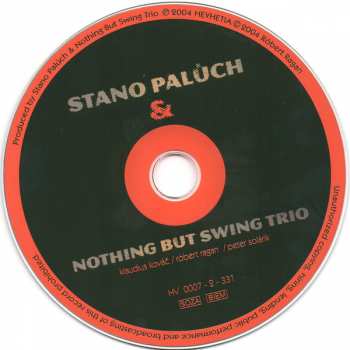 CD Stanislav Palúch: Stanislav Palúch & Nothing But Swing Trio DIGI