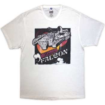  Star Wars: Star Wars Unisex T-shirt: Millennium Falcon Graphic (medium) M
