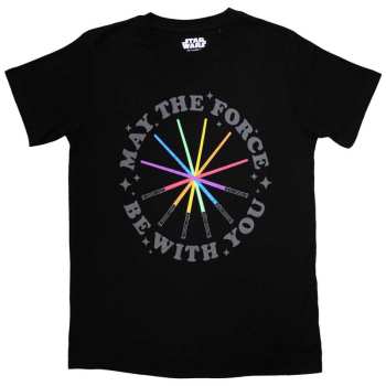 Merch Star Wars: Camiseta Rainbow Sabers