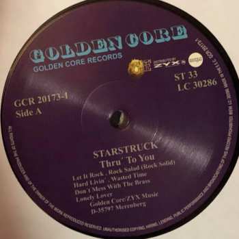 LP Starstruck: Thru' To You