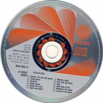 5CD/Caja Status Quo: 5 Original Albums