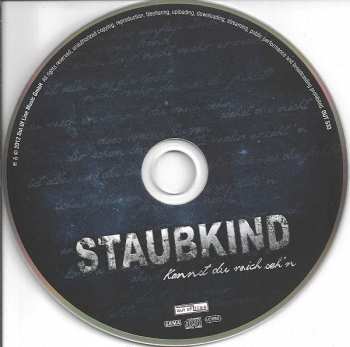 CD Staubkind: Kannst Du Mich Seh'n DIGI