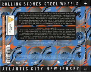 2CD/DVD The Rolling Stones: Steel Wheels Live Atlantic City New Jersey