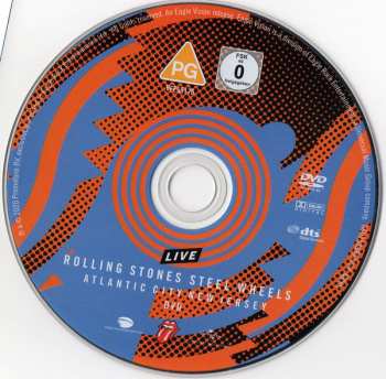 2CD/DVD The Rolling Stones: Steel Wheels Live Atlantic City New Jersey