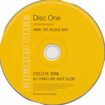 3CD/Caja Steeleye Span: All Things Are Quite Silent: Complete Recordings 1970-71