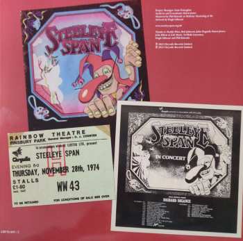 2LP Steeleye Span: Live At The Rainbow Theatre 1974 CLR | LTD