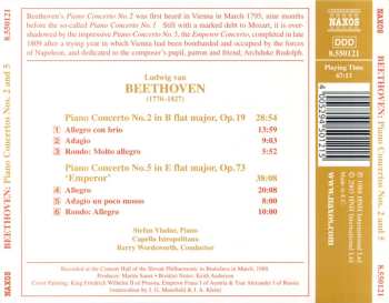 CD Barry Wordsworth: Piano Concertos Nos. 2 And 5 'Emperor'