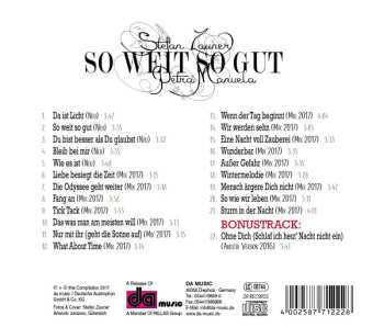 CD Stefan Zauner: So Weit So Gut