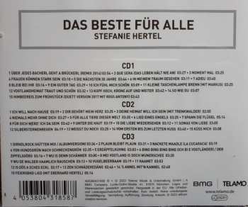 3CD Stefanie Hertel: Das Beste Für Alle
