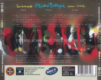 CD Stefano Battaglia: Things Ain't What They Used To Be
