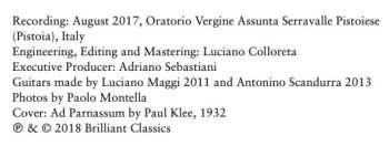 CD Adriano Sebastiani: 24 Etudes For Guitar