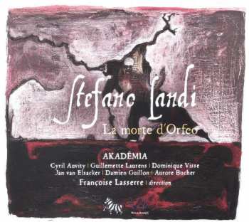 2CD Guillemette Laurens: La Morte D'Orfeo