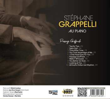 CD Stéphane Grappelli: Au Piano