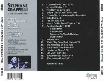 CD Stéphane Grappelli: Live At Corby Festival Hall, May, 1975