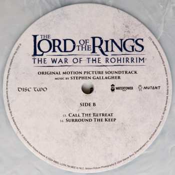 4LP Stephen Gallagher: The Lord Of The Rings: The War Of The Rohirrim (Original Motion Picture Soundtrack) CLR