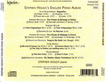 CD Stephen Hough: Stephen Hough's English Piano Album